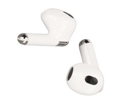 BT5.3 Translation Headset 144 Languages Instant Voice Language Translator Earphone for Business Travel Learning White