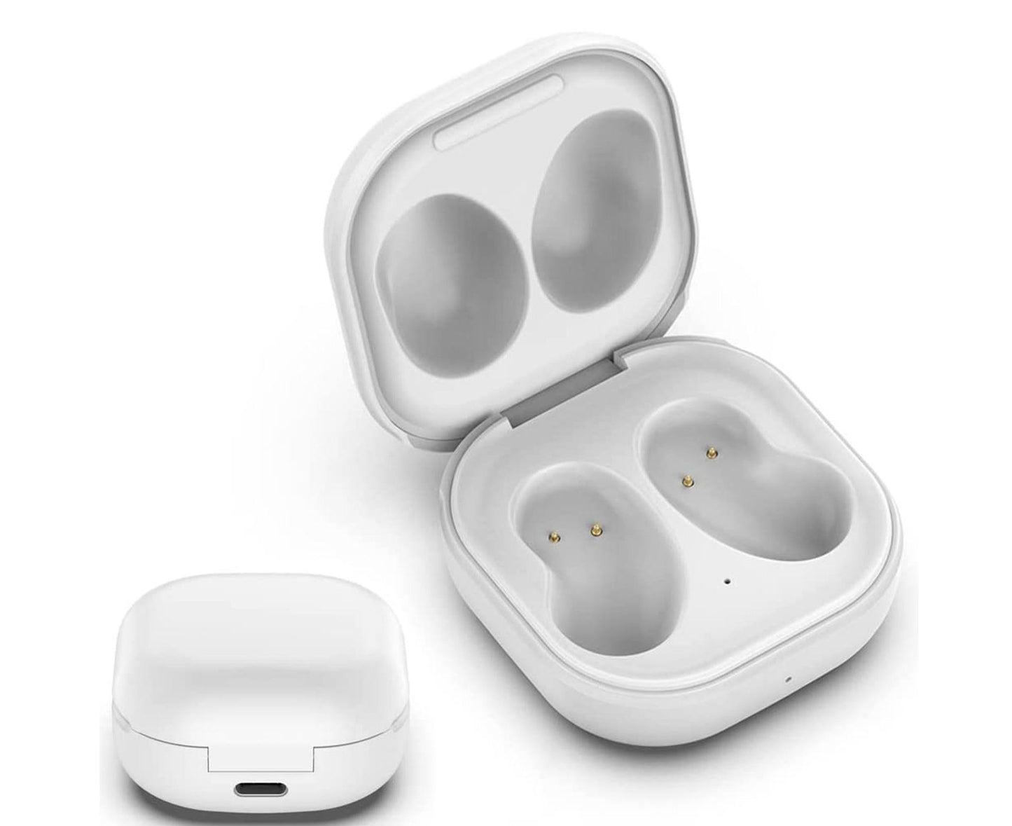 Replacement Earbuds Charging Case Fast USB for Samsung Galaxy Buds Live SM R180 White