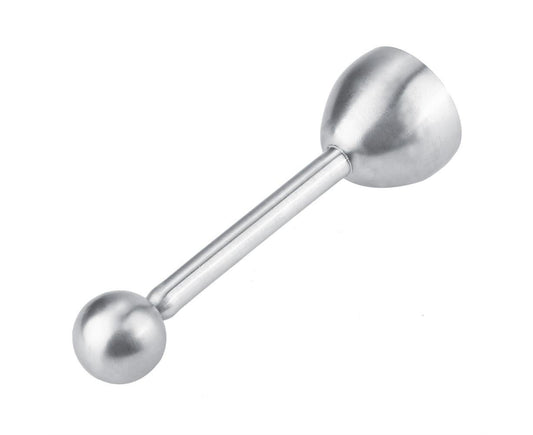 Stainless Steel Egg Cutter, Topper & Cracker for Soft & Hard Boiled Eggs
