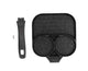 3-in-1 Non-Stick Egg Frying Pan, Fried Egg, Steak & Sausage Cooker