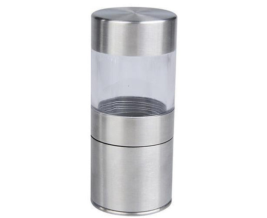Stainless Steel Manual Salt Pepper Mill Grinder Portable Kitchen Muller Tool