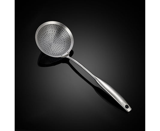 Oil Strainer Multi-functional Heat Resistance Stainless Steel Household Fine Mesh for Kitchen-14cm