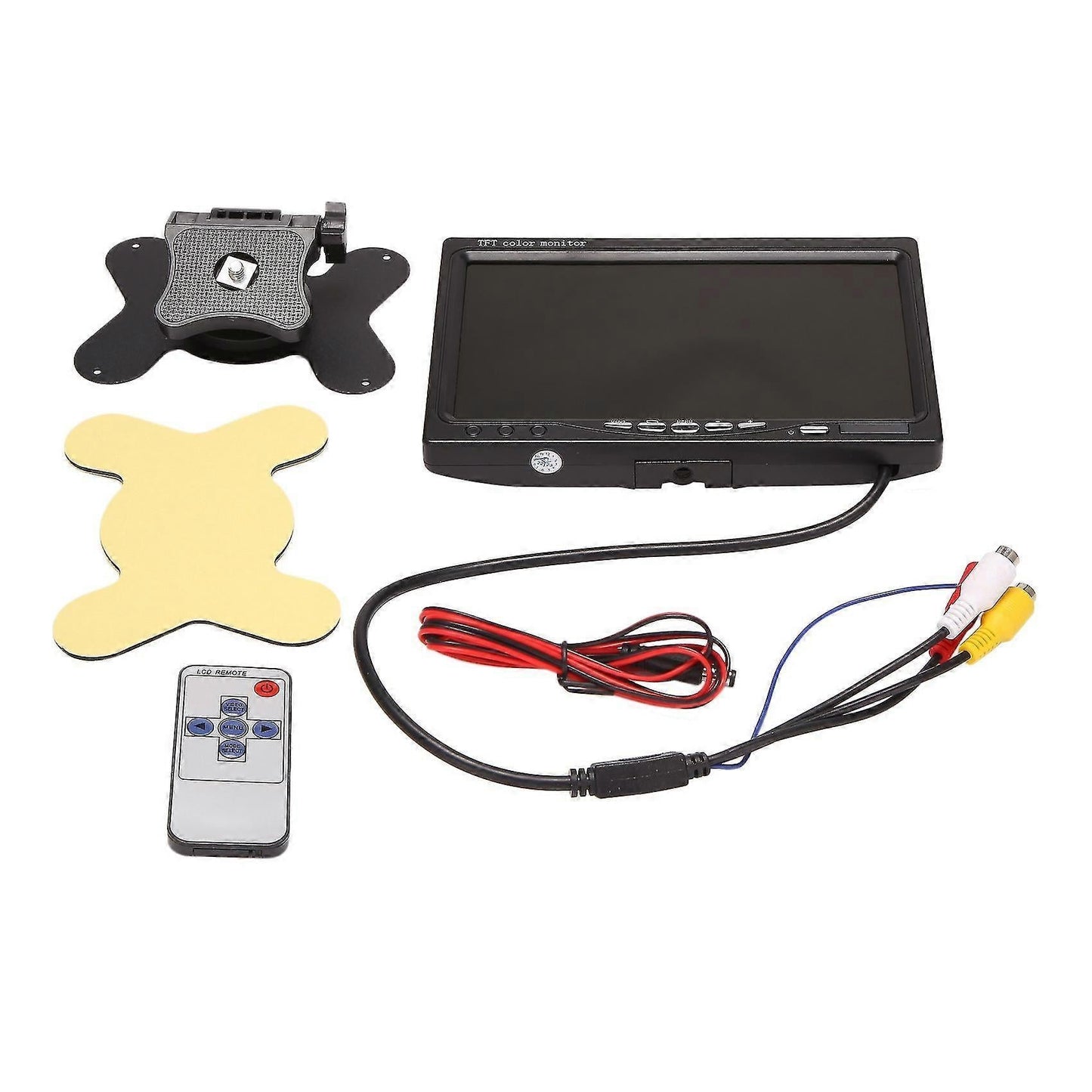7 Inch TFT LCD HD Monitor for Car CCTV 1024*600