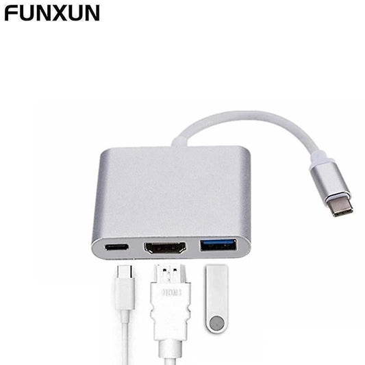 3 In 1 USB Type-C HDMI 4K Docking Station
