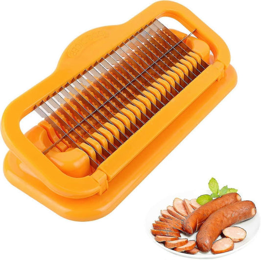 Hot Dog & Banana Slicer - Multifunctional Stainless Steel Cutter