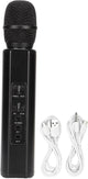 Wireless Vocal Microphone - Cordless Mic for Singing or Public Speaking (Black)
