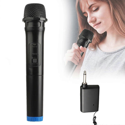Wireless Bluetooth Karaoke Microphone - Handheld Mic with Receiver System