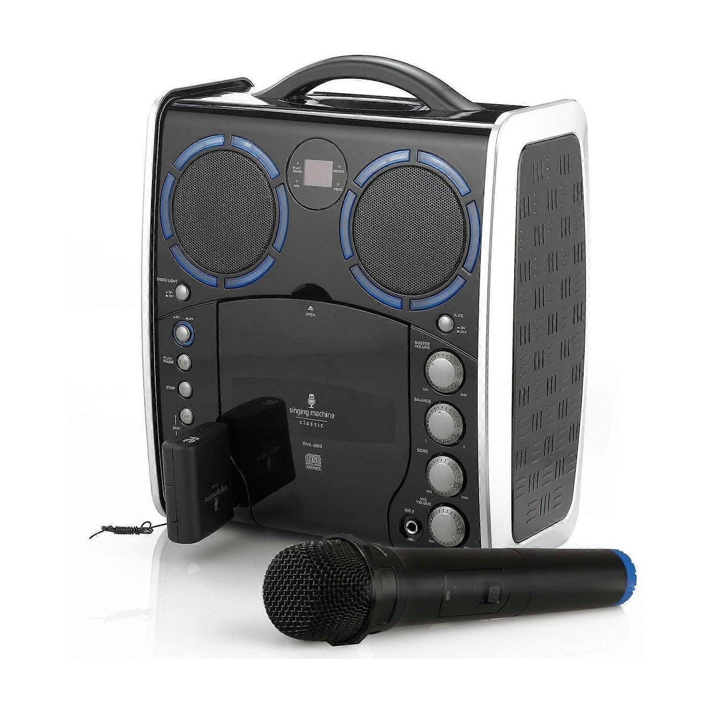 Wireless Bluetooth Karaoke Microphone - Handheld Mic with Receiver System