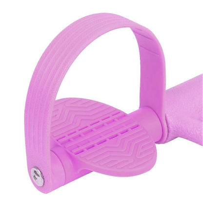 Pedal Resistance Belt Sit-Up Trainer for Yoga & Home Fitness
