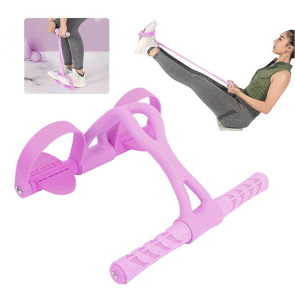 Pedal Resistance Belt Sit-Up Trainer for Yoga & Home Fitness