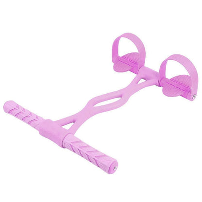 Pedal Resistance Belt Sit-Up Trainer for Yoga & Home Fitness