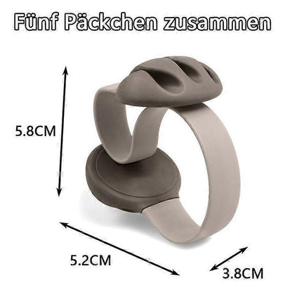 5pcs Cable Holders Non-Adhesive Wire Organizer Clips for Home & Office