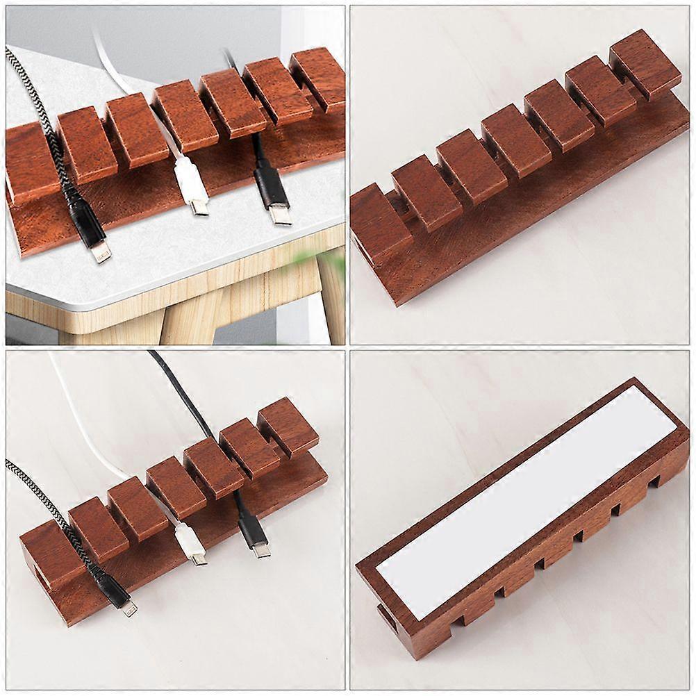 1pc Cable Clip Tie Cord Organizer Wire Holder Hook for Desk Management