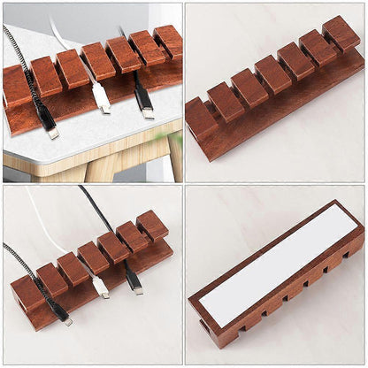 1pc Cable Clip Tie Cord Organizer Wire Holder Hook for Desk Management