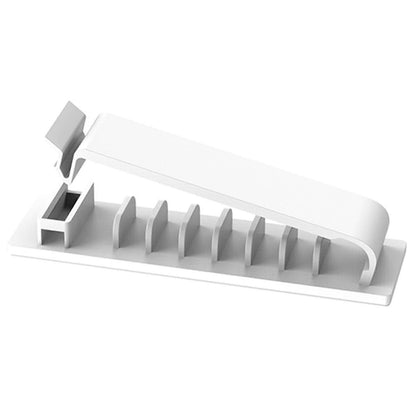 Cable Management Clips Self-Adhesive Wire Holder for Desk No-Mess Cord Organizer
