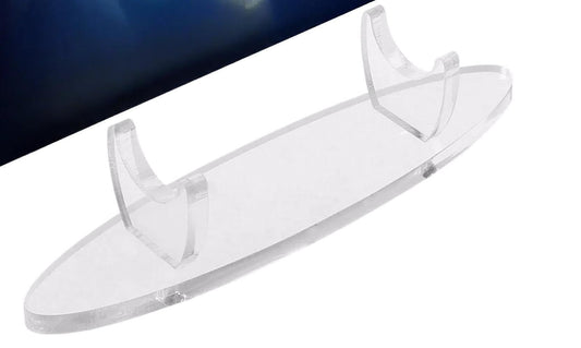 Showing Stand Sturdy Decorative 8mm Acrylic Durable Display Stand for Living Room-Transparent