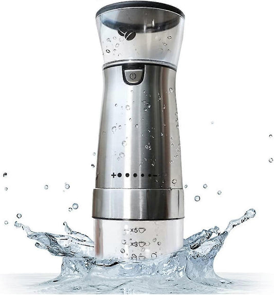 Electric Coffee Grinder - Portable Automatic Bean Grinder for Coffee & Spices