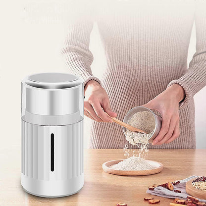 Electric Grinder - Multifunction Bean, Grain, Herb, and Spice Grinder with Steel Blades