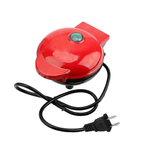 WXH Mini Waffle Maker - Electric Nonstick Round Waffle Grill Machine, Compact Design