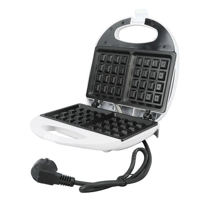 750W Mini Waffle Maker - Nonstick Aluminum Alloy Waffle Iron for Breakfast, Easy to Use