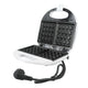750W Mini Waffle Maker - Nonstick Aluminum Alloy Waffle Iron for Breakfast, Easy to Use