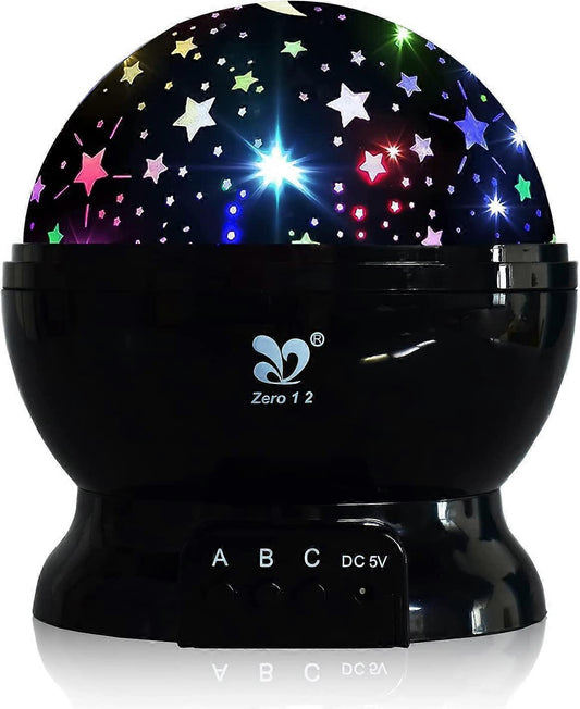 Star Projector Night Light - Babies Bedroom Ceiling Light Projector Lamp