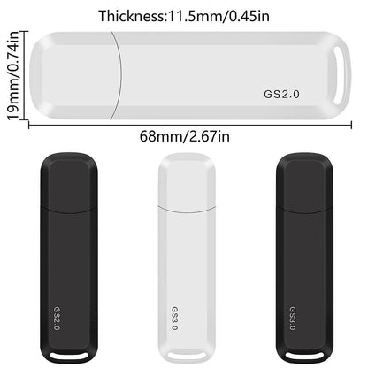 USB Memory Card Reader Adapter for SD TF Cards, for Phone and Computer