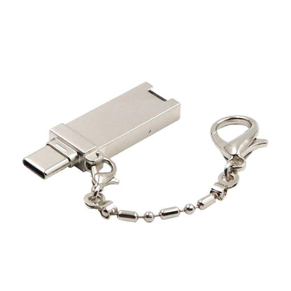 USB Memory Card Reader, Compact Memory Card Adapter for SD/TF/MS