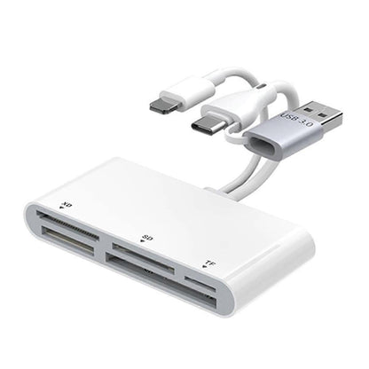 Multi-Card Reader for Android Devices, TF SD Memory Card Adapter USB