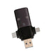 3-in-1 USB-C+USB3.0+SD Card Reader, Multi Card Adapter for Phones and Laptops