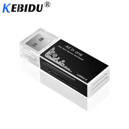 All-in-1 Memory Card Reader USB Adapter for SD/TF/MS/CF