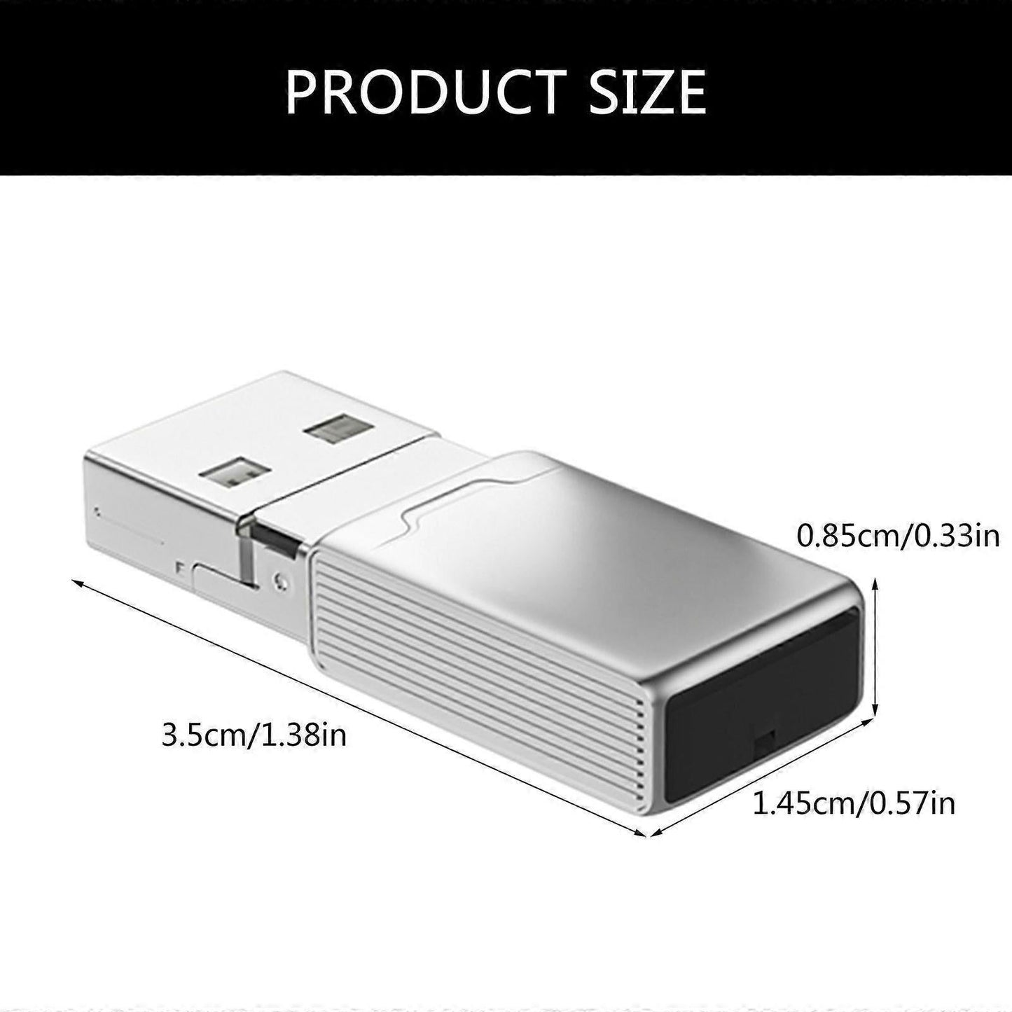 2-in-1 8pin USB Memory Card Reader for Phone/Pad, Silver Optional
