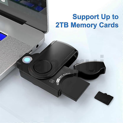 USB 3.0 OTG Card Reader, Micro SD TF Memory Adapter for Android