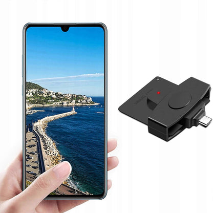 Driver Card Reader USB Adapter, Plug & Play ID/Access Cards
