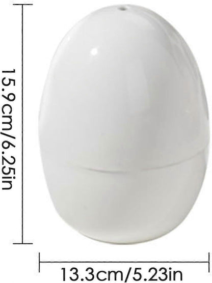 Microwave Egg Cooker, Quick 4-Egg Boiler for Hard or Soft Eggs