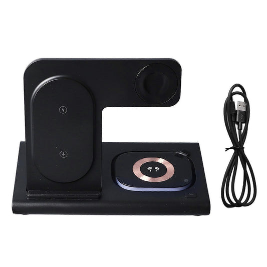 25W 3-in-1 Wireless Charging Station for iPhone, Home & Office, Black