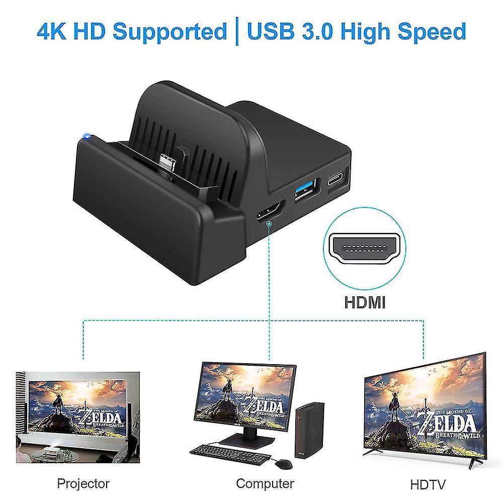 Switch TV Dock & Controller Charging Station