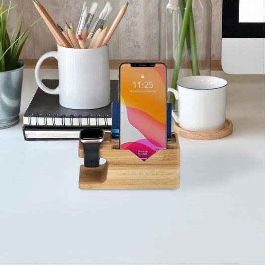 Smartphone & Smartwatch Charging Station Dock