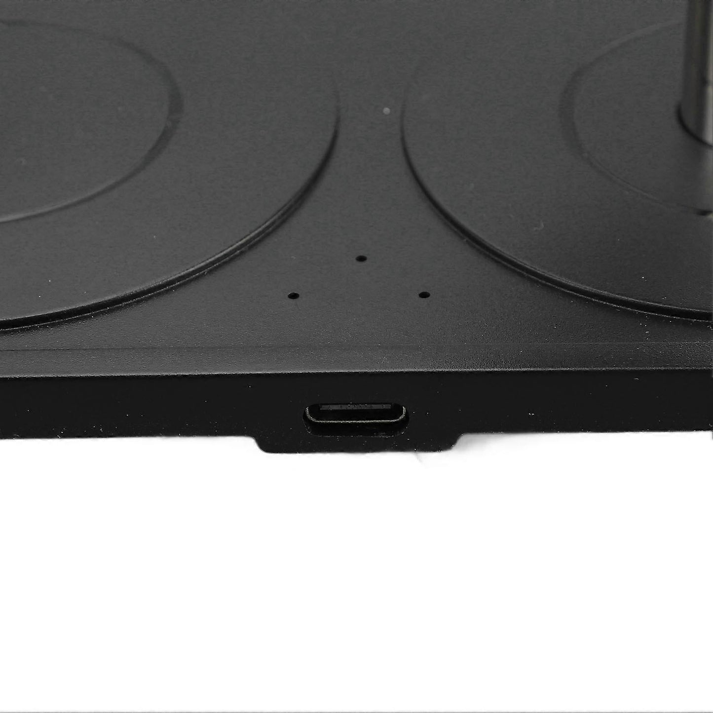 3-in-1 Charging Station for Phone, Watch & Earbuds, Black