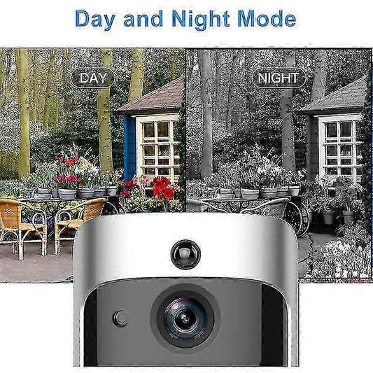 Wireless Video Doorbell Camera with Indoor Chime, Security