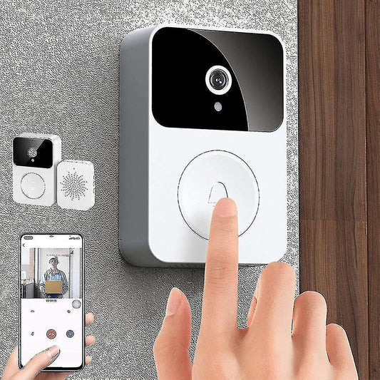 Smart Ring Video Doorbell, Wireless HD Night Vision Home Intercom