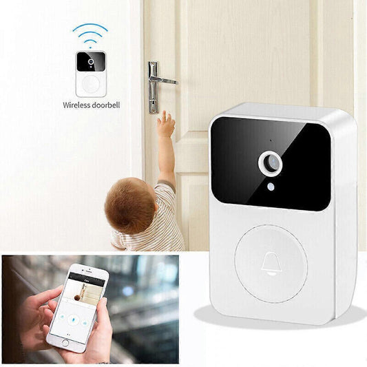 WiFi Smart Video Doorbell, Wireless Phone Intercom Security Camera