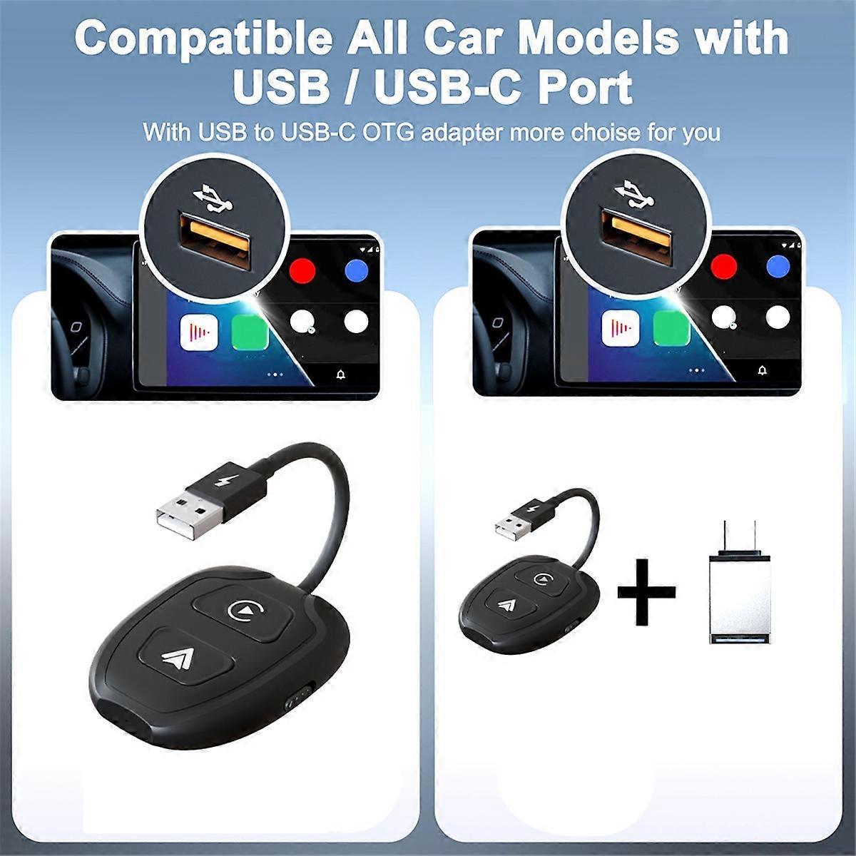 Wireless CarPlay Video Adapter, Smart CarPlay Box Converter