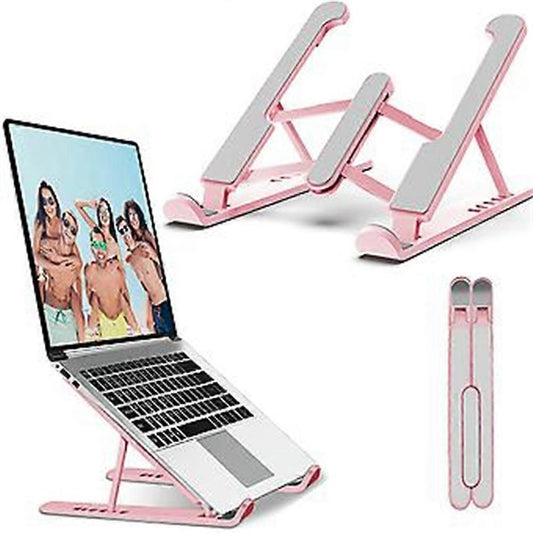 Foldable Adjustable Laptop Stand, Portable Desk Holder