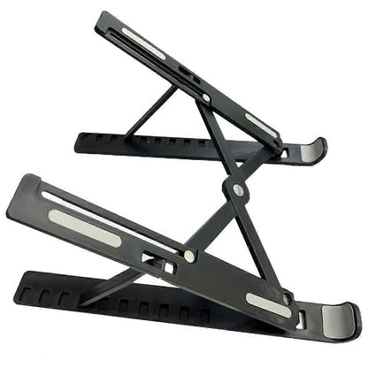 Foldable Adjustable ABS Laptop Stand, Ergonomic Tablet/Computer Holder