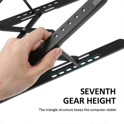 Laptop Cooling Pad with Fan, Portable Desk Stand