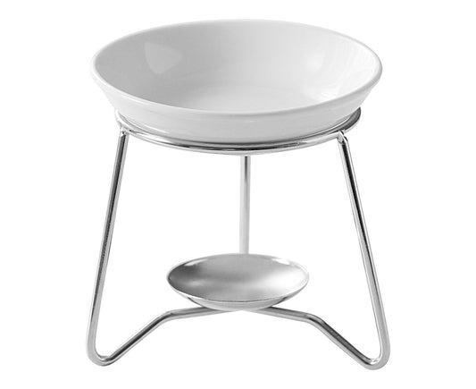 Wax Candle Burner for Home-Silver