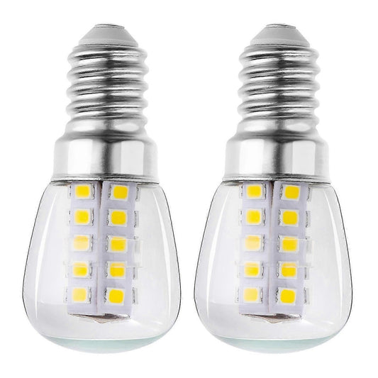 2pcs Microwave Oven Refrigerator Appliance Light Bulbs Small Screw