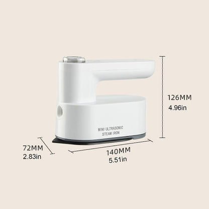 Rechargeable 1200W Handheld Steamer and Iron for Travel & Home Fabric Ironing