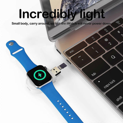 Portable Wireless Charger for Apple Watch Series A15 with Card Reader